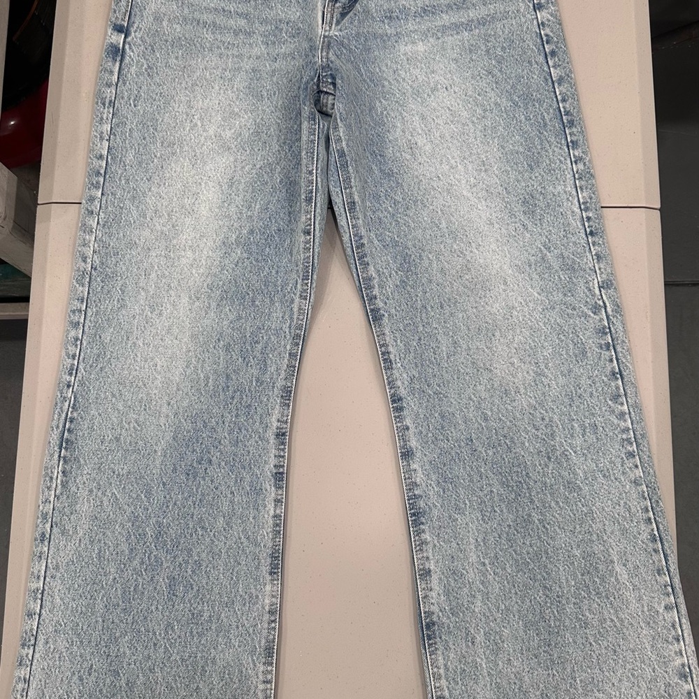 Fashion Nova Blue Boot Cut Jeans Classic Style